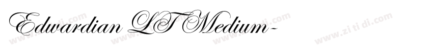 Edwardian LT Medium字体转换